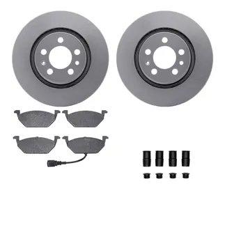 R1 Concepts WDUH1-74089 Carbon Series Brake Rotors W/ 5000 Oep Brake Pads & Hdw